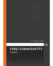 Forelesningshefte EMO A4 lin. marg 24 bl