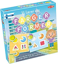 Vi lærer oss farger og former