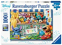 Puslespill 100 Disney Pixar karakterer