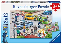 Puslespill 2x12 Blå lys på vei