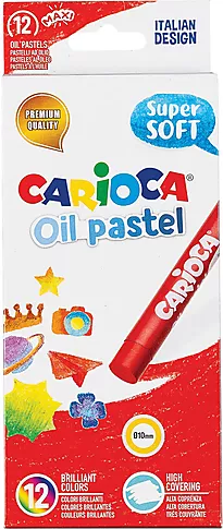 Fargestifter Carioca oljepastell 12 stk
