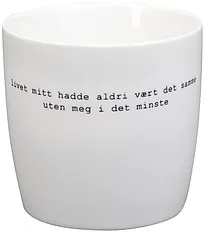Krus Trygve Skaug hvit Livet mitt