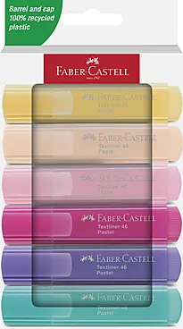 Tekstmarker FABER-CASTELL Pastel (6)