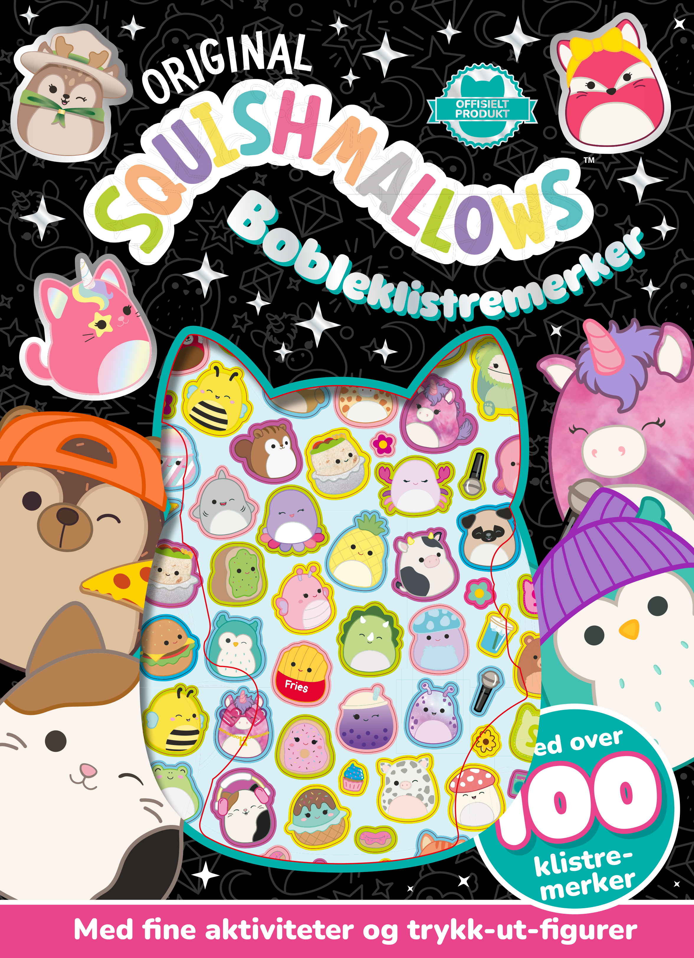 Akt.bok squishmallows bobleklistremerker
