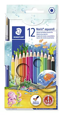 Fargeblyanter STAEDLER Noris Akvarell 12