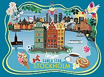 Puslespill 500 Gamlebyen, Stockholm