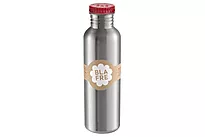 Stålflaske 750ml rød