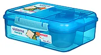 Matboks Bento 1,65l blå