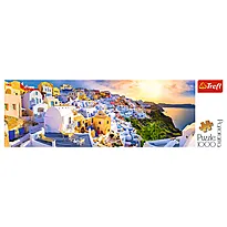 Puslespill 1000 Santorini panorama