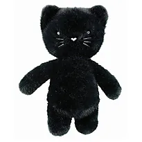Bamse Tinka katt sort 20cm