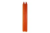 Kronelys 29cm orange