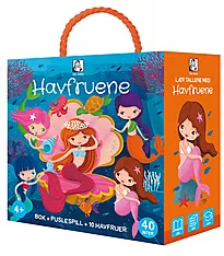 Bok og puslespill Havfruer