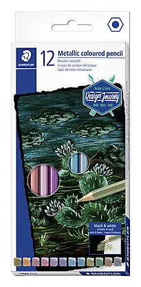 Fargeblyant Staedtler metallic 12pk