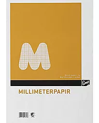 Millimeterpapir EMO A4 80g 50 blad