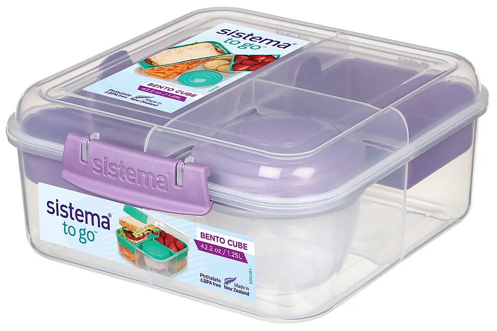 Matboks Bento Cube To Go 1,25l ass