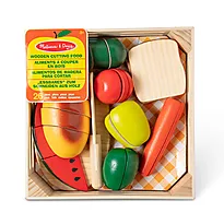 Lekemat Melissa&Doug, kan kuttes, tre
