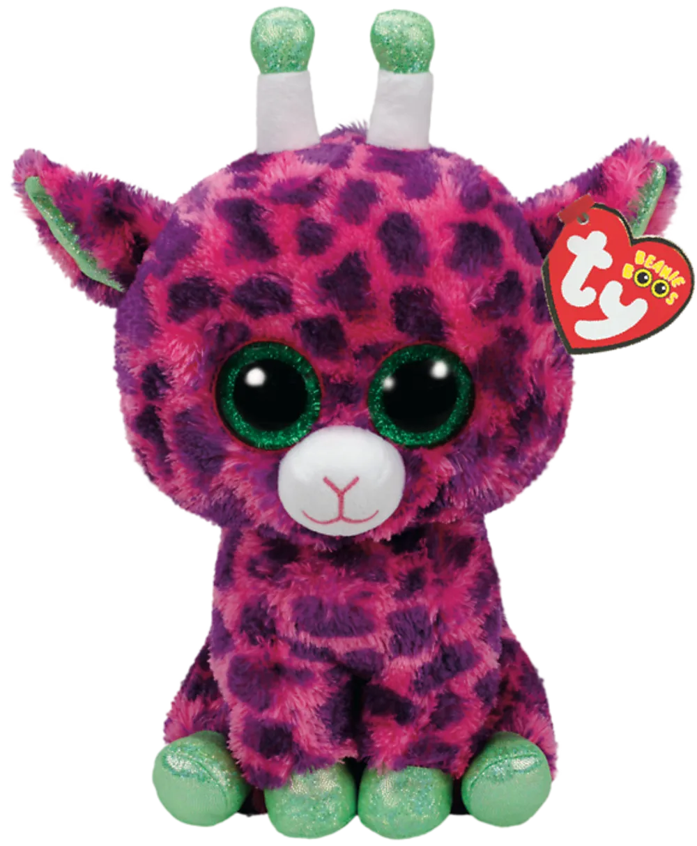 Bamse Ty Gilbert rosa giraffe XL
