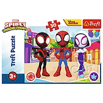 Puslespill 30 Spidey og venner