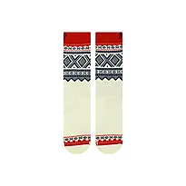 Sokker Marius White 75% merino crew SM