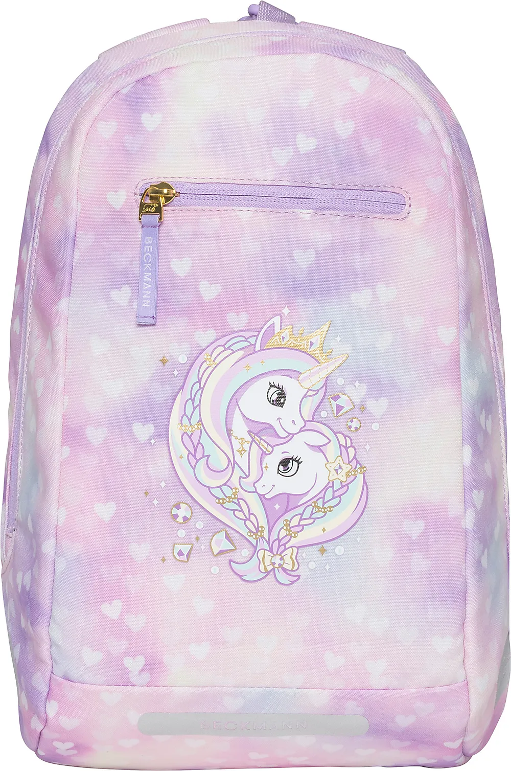 Gym/tursekk Beckmann 12L Unicorn lilla