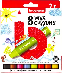 Fettfarger tykke Kids 8 stk