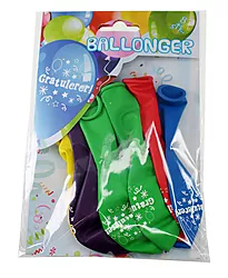 Ballonger Gratulerer 8pk