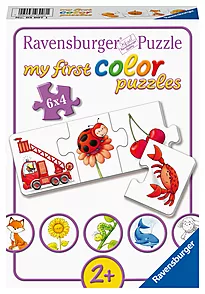 Puslespill 6x4 Alle mine farger