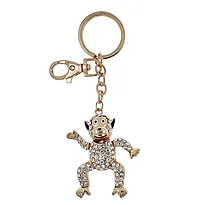 Nøkkelring bag charm ape