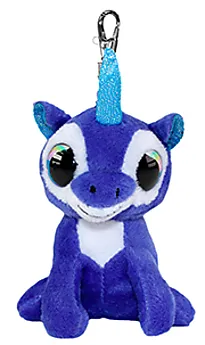 Bamse Lumo Stars Enhjørning Velvet 8cm