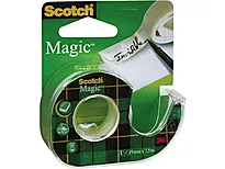Tape SCOTCH® Magic 19mmx7,5m m/dispenser