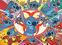Puslespill 100 Disney Stitch