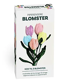 Hobbysett piperenserblomst 5stk tulipan