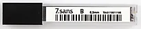 Blyantmine 7sans 0,5mm b grå 12 miner