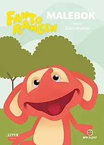 Malebok Fantorangen m/klistremerker