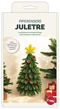 Hobbysett piperenser lag juletre 1stk