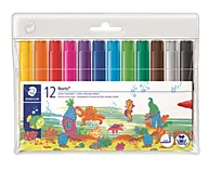 Tusj STAEDTLER Noris Jumbo ass. frg (12)