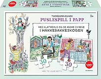Puslespill 2x30 Hakkebakkeskogen