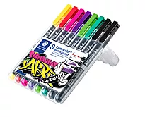 Fiberpenn STAEDTLER Lumocolor Art (8)