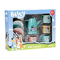 Lekeservise i blikk Bluey 6 deler