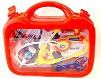 Doktor koffert 27*23cm rød