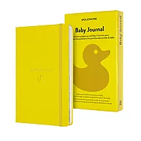 Notatbok Moleskine Babyjournal gul