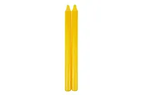 Kronelys 29cm sitrongul