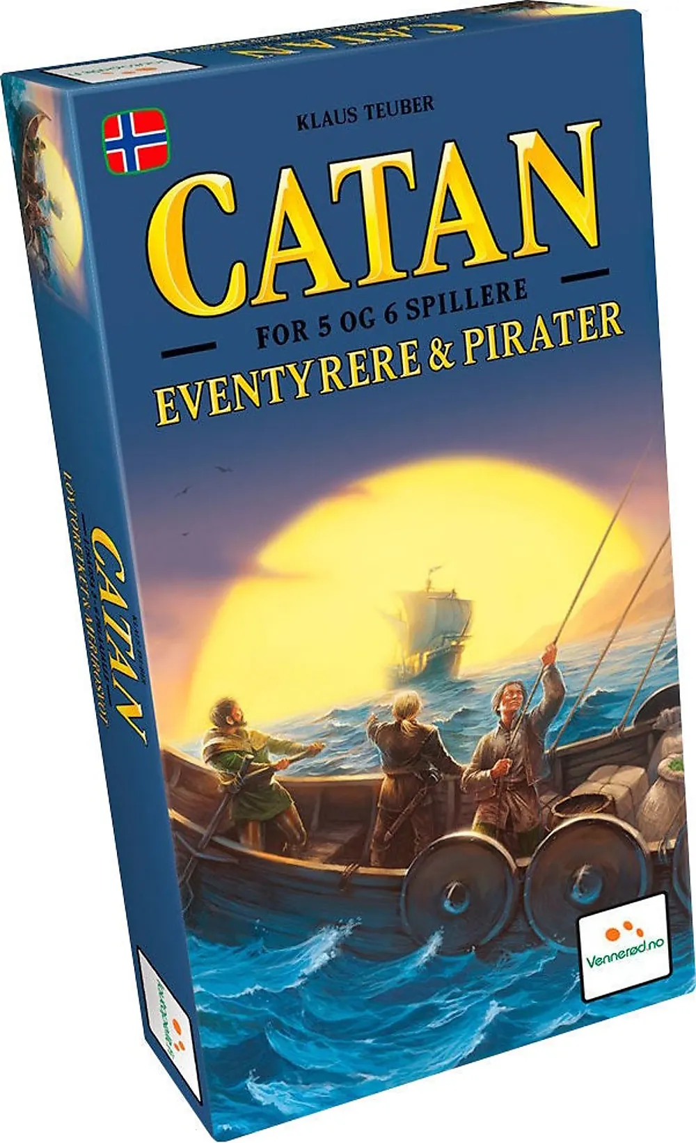 CATAN Eventyrere & pirater 5/6 spillere