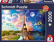 Puslespill 2000 Paris dag og natt