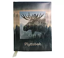 Hyttebok elg A4 m/fjellvettreglene