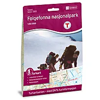 Folgefonna Nasjonalpark DNT Turkart