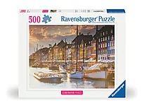Puslespill 500 Solnedgang i København