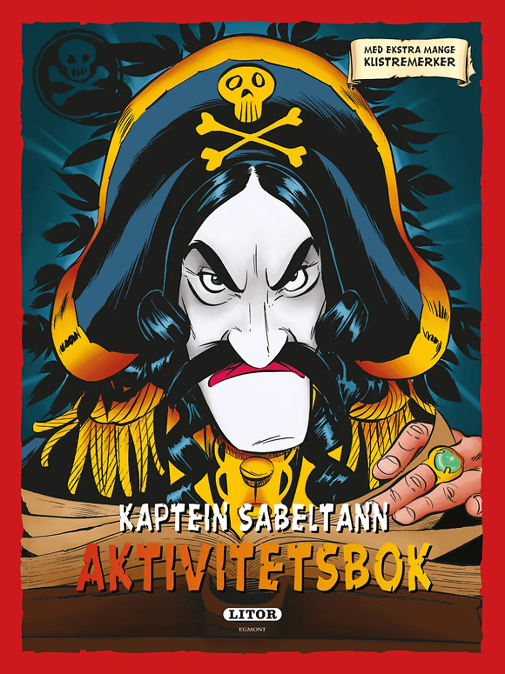 Aktivitetsbok Kaptein Sabeltann m/kl.m.