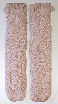 Lesesokk ARK strikk dusker rosa