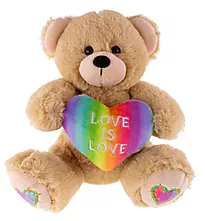 Bamse Pride Love is love 13 cm